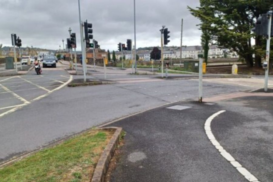 The A3125/Longbridge junction.