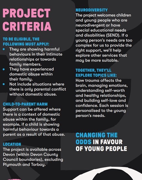 Project criteria
