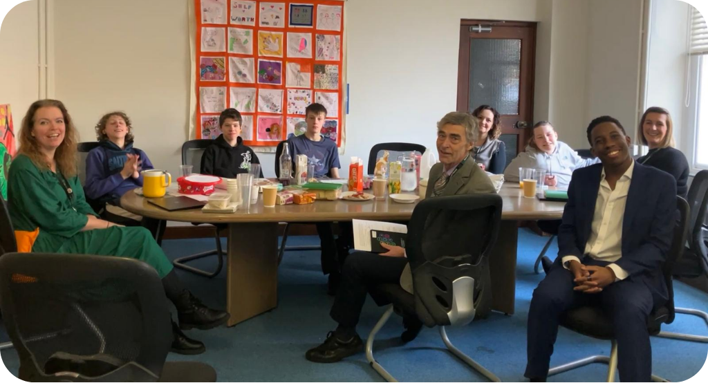 The network for change meeting with Andre Imich