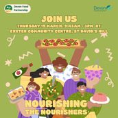 flyer for Nourishing the Nourishers event