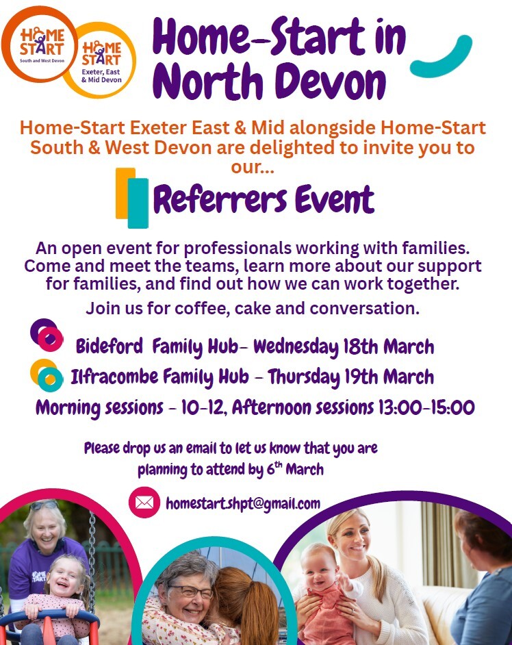 Referrers event poster