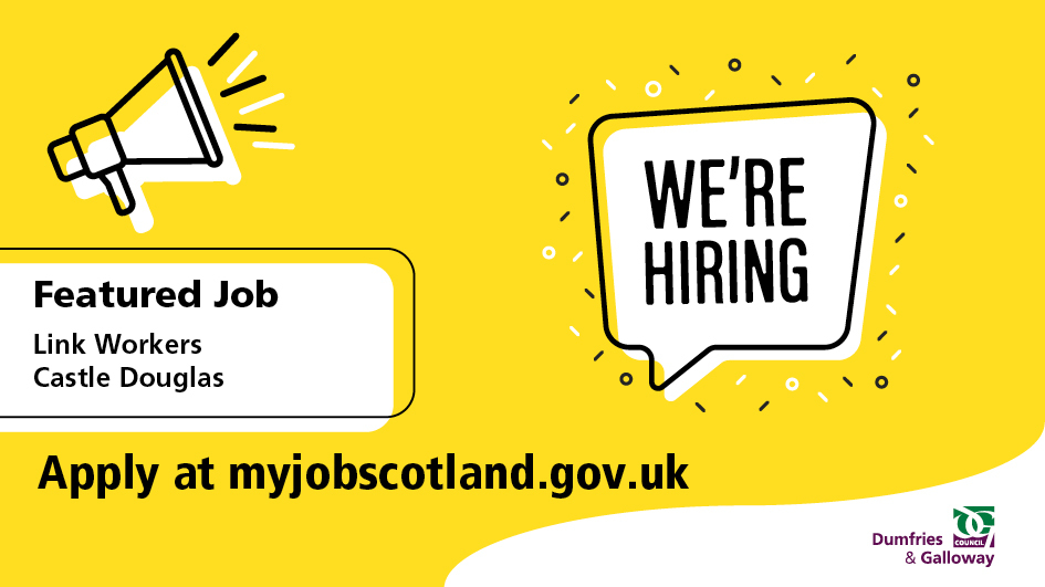 This Week's Job Opportunities at Dumfries and Galloway Council