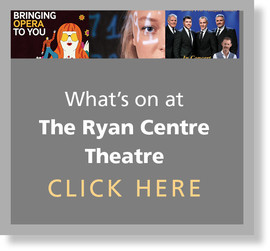 What's On at the Ryan Centre button.
