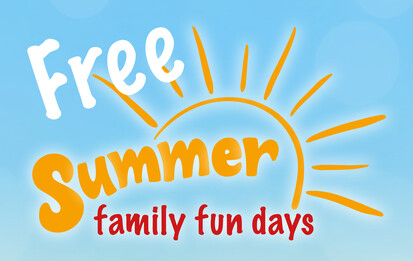 free summer family fun graphic