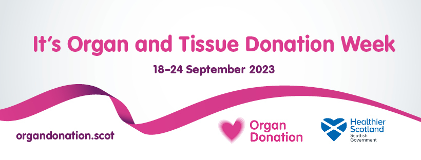 Organ and Tissue Donation Week banner image
