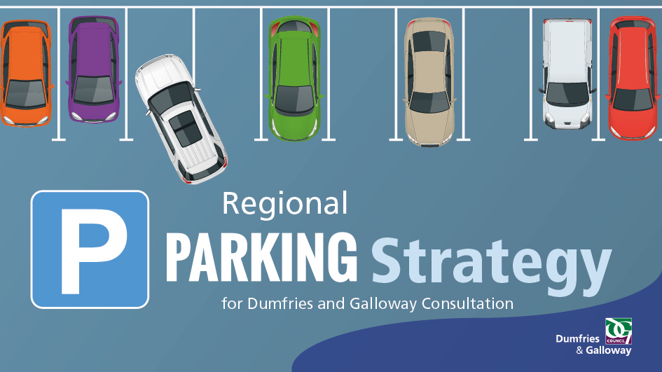 Parking Strategy Consultation graphic design image