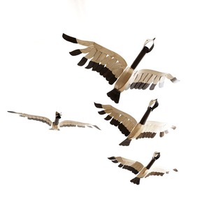 Flying geese artwork