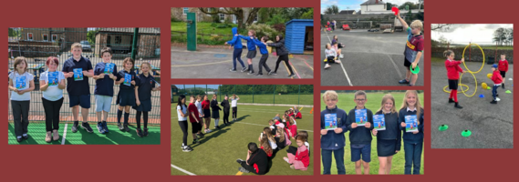 Children doing playground activities