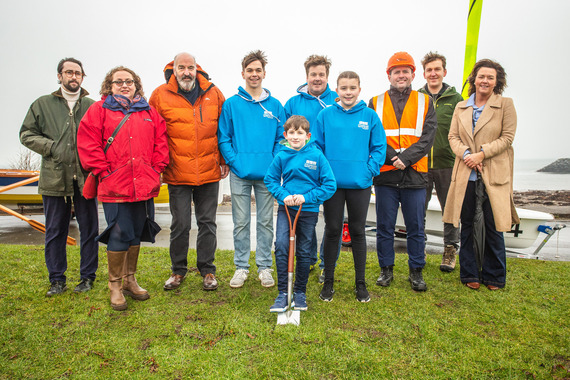 Ground breaking ceremony for the Water Sports Hub