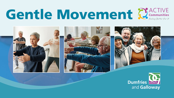 Gentle movement graphic