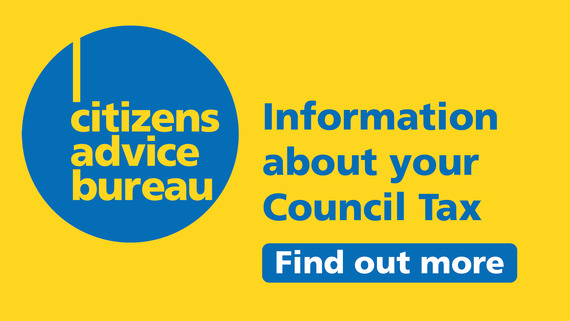 Citizens advice council tax information graphic