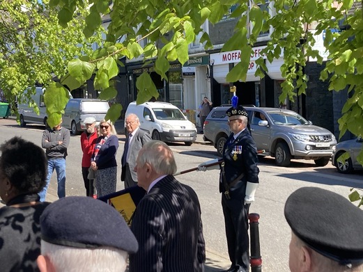 Moffat standard bearer