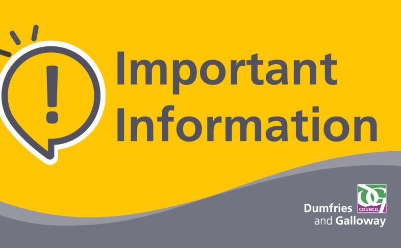 accounts important information
