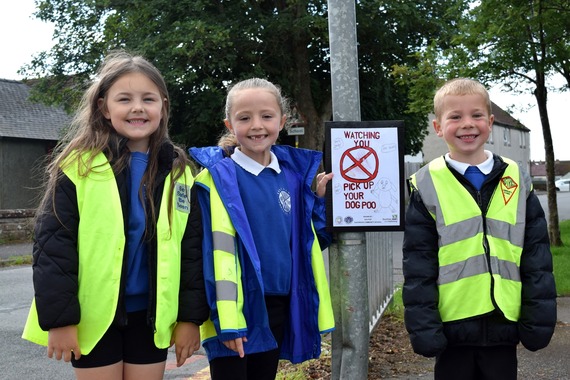 Eastriggs pupils dog poo