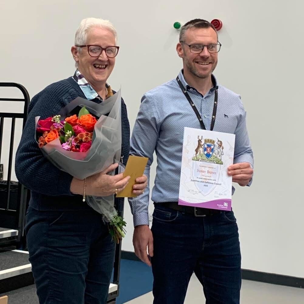 Susan Brown, retiring lifelong learning officer