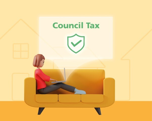 Council tax email service graphic