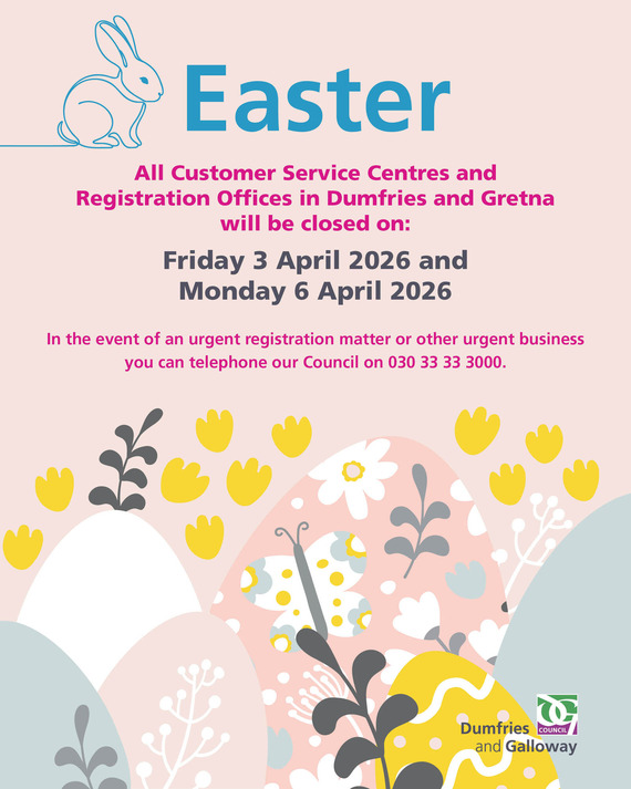 Customer Service Easter Closures