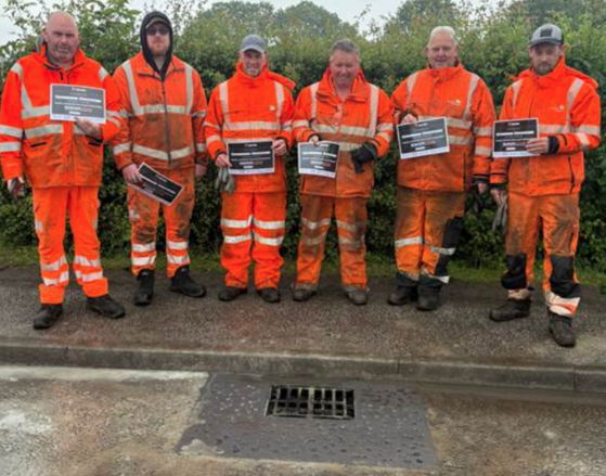 Roads team with the new treatment