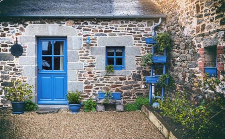 Cottage front door