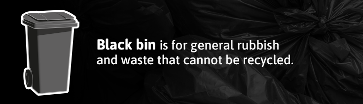 black bins