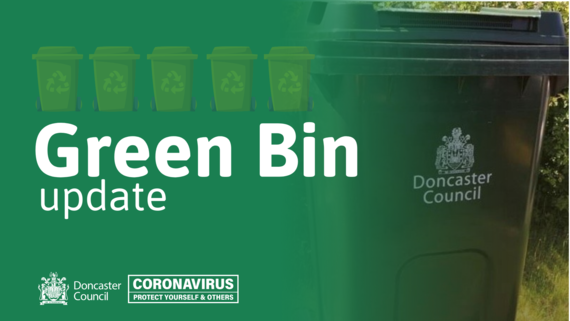 Picture of green recycling bin