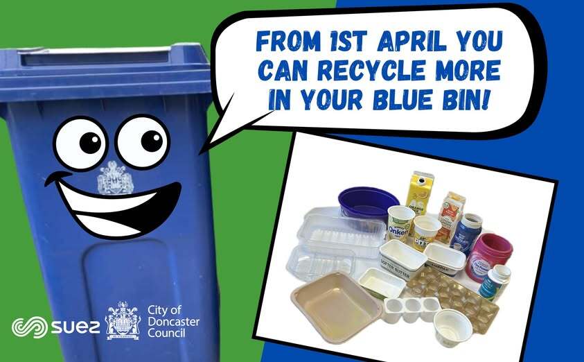 Blue bin