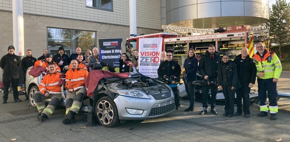 Image shows partners at the 2024 iteration of the Road Safety Day