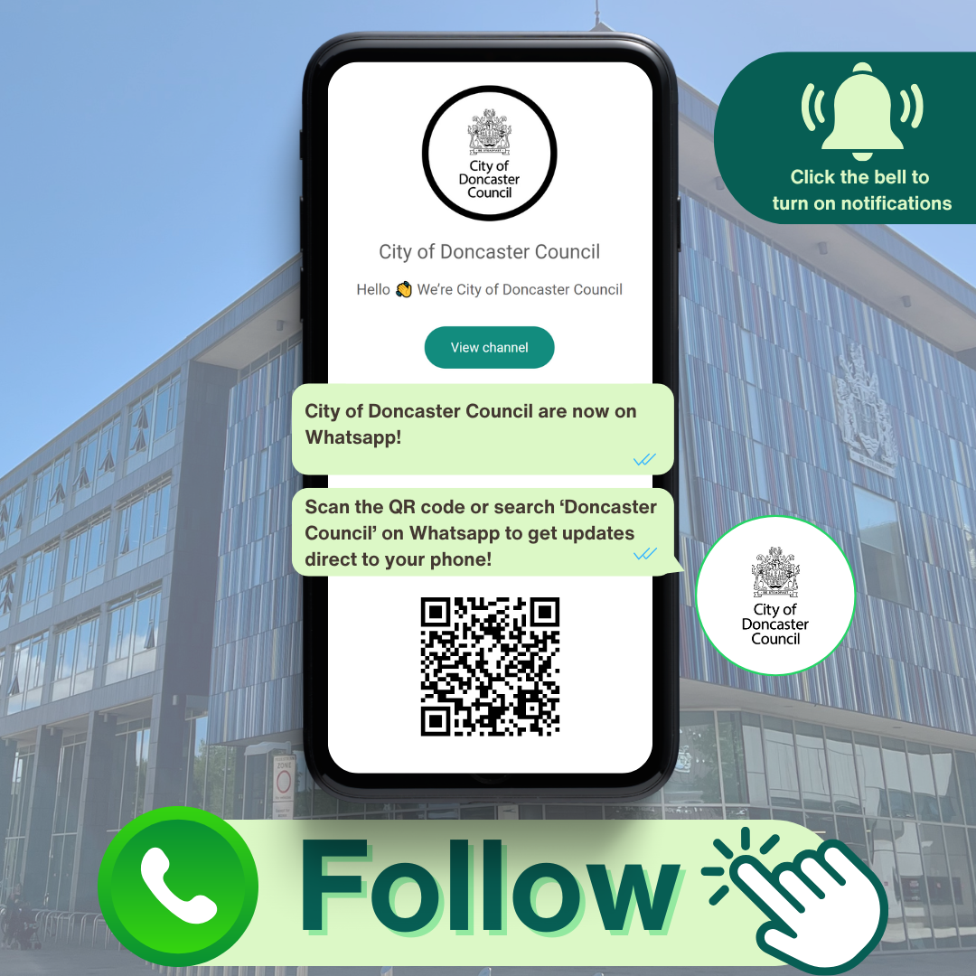 Follow us on Whatsapp