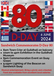 Sandwich D-Day 80 poster