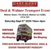 Deal & Walmer Transport Event poster