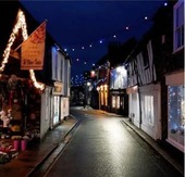 Sandwich Christmas Lights Switch On