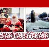 Santa by Train