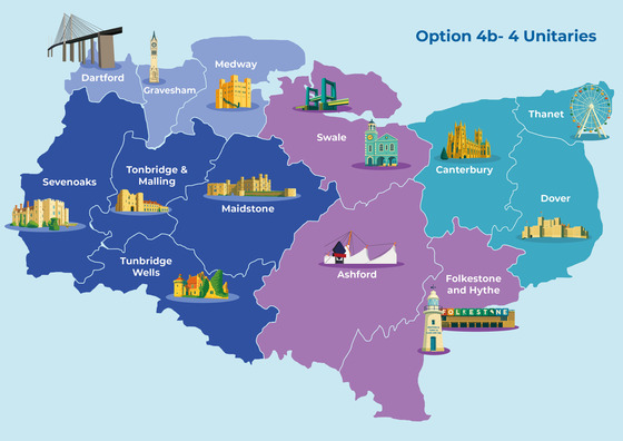 DDC supports a four unitary (option 4b) 