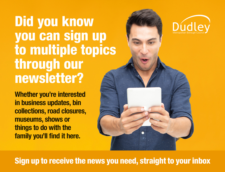 ebulletin sign up image young man