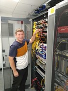 cllr simon phipps and virgin dark fibre