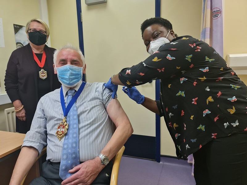 mayor urges people to get their flu jab