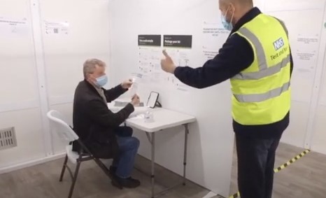 test centre walk through