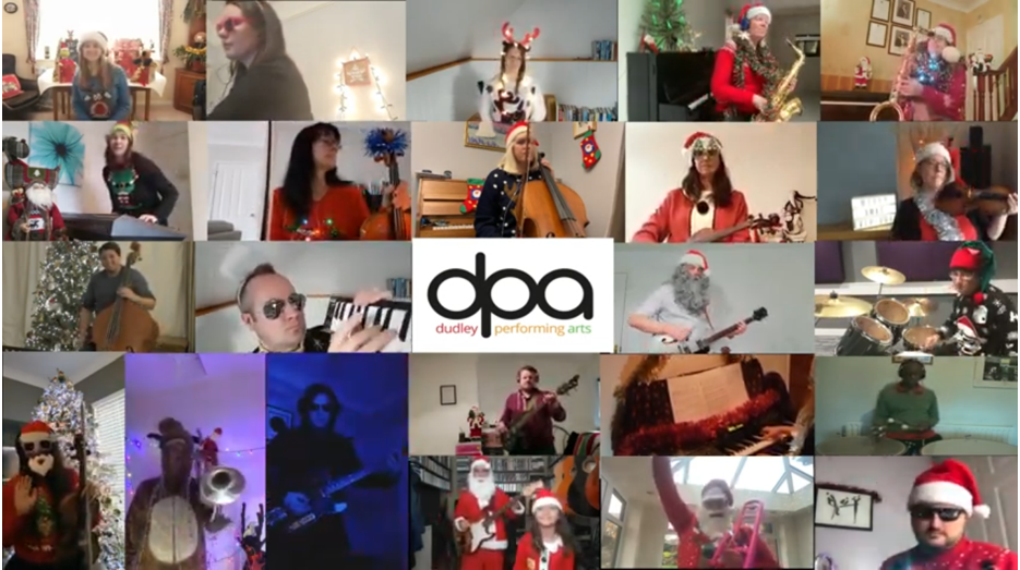 Dudley Performing Arts Christmas sing a long