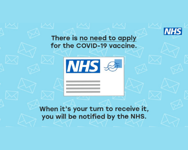 we will contact you when it's your turn to have the covid-19 vaccination 