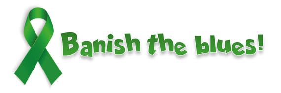 blue monday ribbon - banish those blues