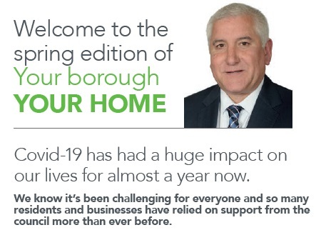 picture of the Leader of Dudley Council and a short introduction 