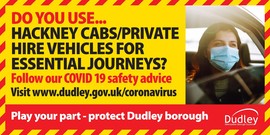 Be taxi safe - be Covid secure