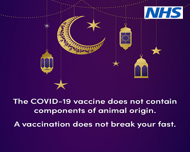 ramadan - you can take the covid-19 vaccine without breaking your fast