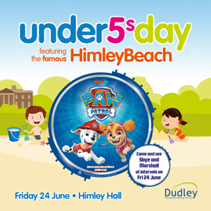 Kids Under 5's Day at Himley Hall and Park