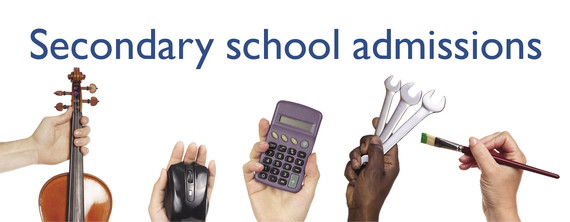 secondary school admissions generic header