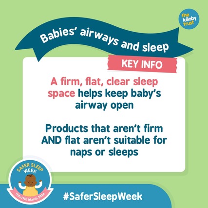 safer sleep week