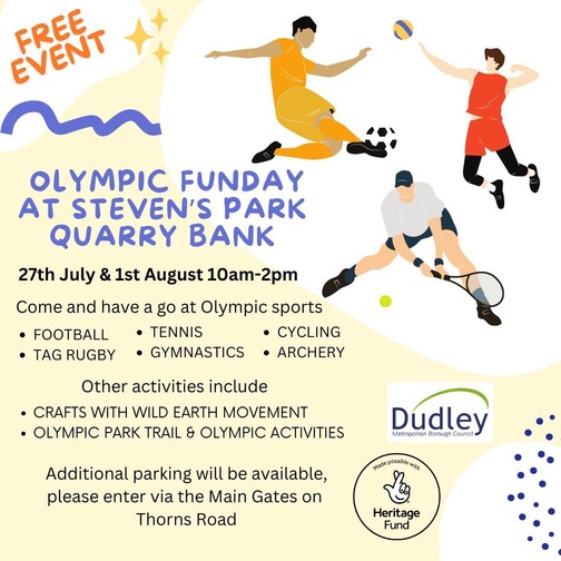 Olympic fun day flyer