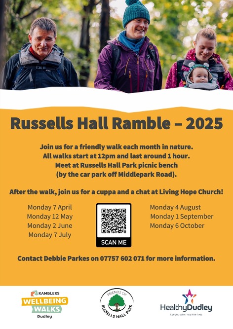 Russells Hall wellbeing walk