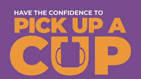 Pick up a cup