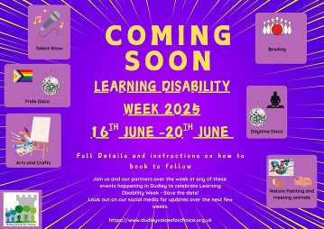 Dudley Voices for Choice Carers week poster